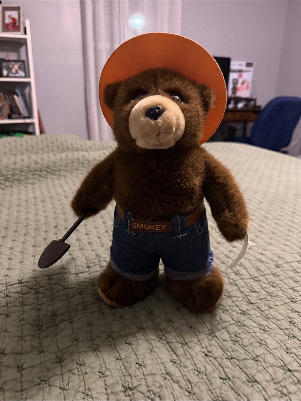 Bear Plush Toy with Orange Hat - Kids Toys